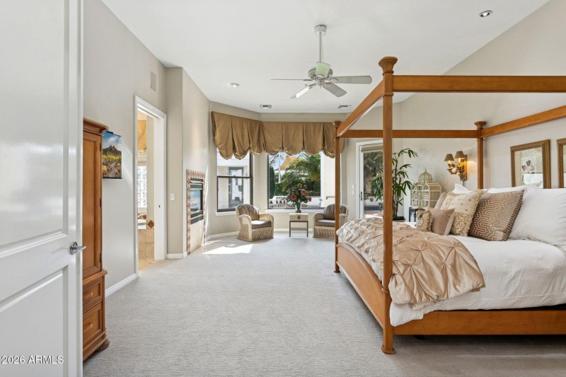 Double Door Entry to Primary Suite