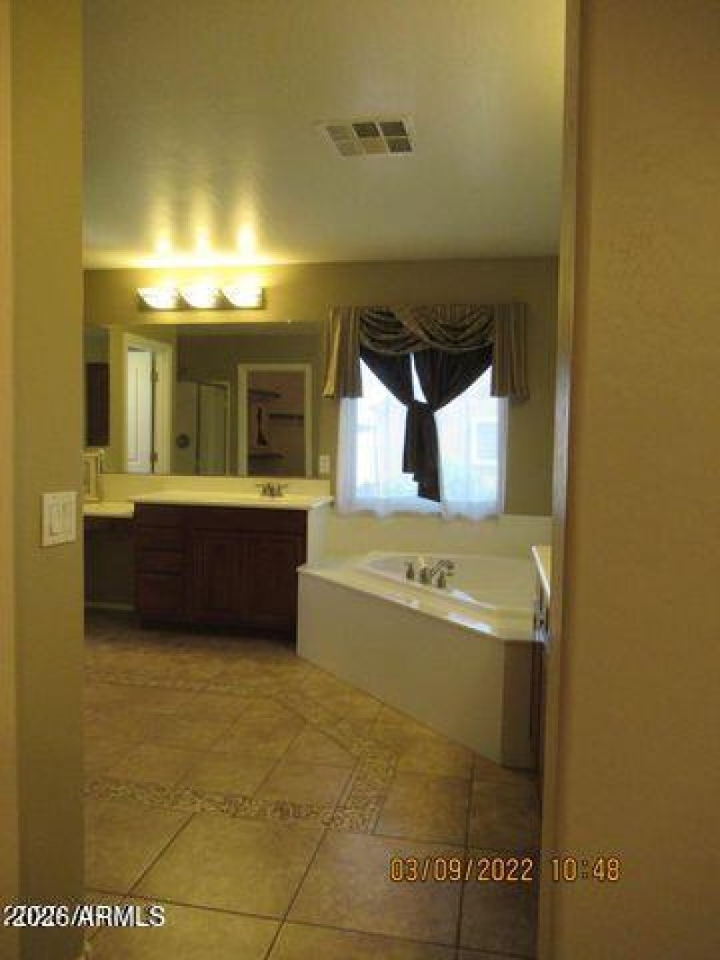 luxurious master bathroom