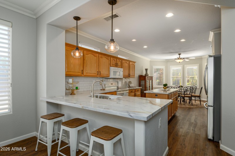Brand New Quartz Kitchen