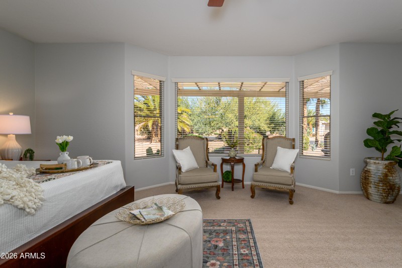 Lovely view from primary suite