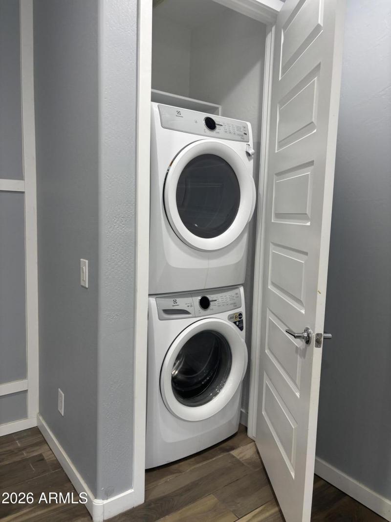 Stackable Washer and Dryer Included
