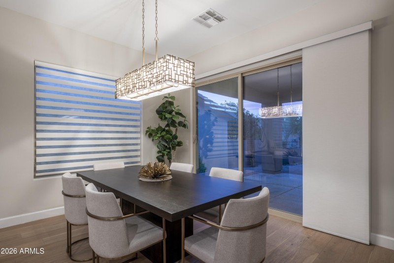 Dining Area with Patio Access