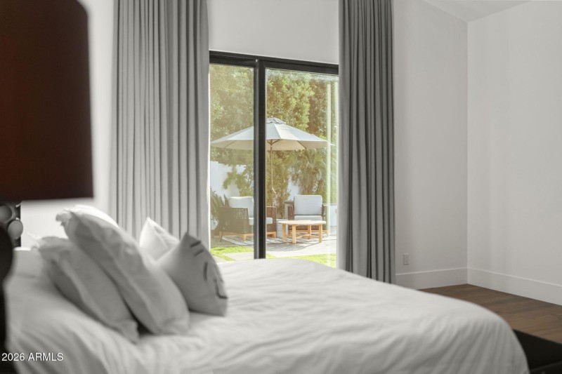 Primary Bedroom Looking outside