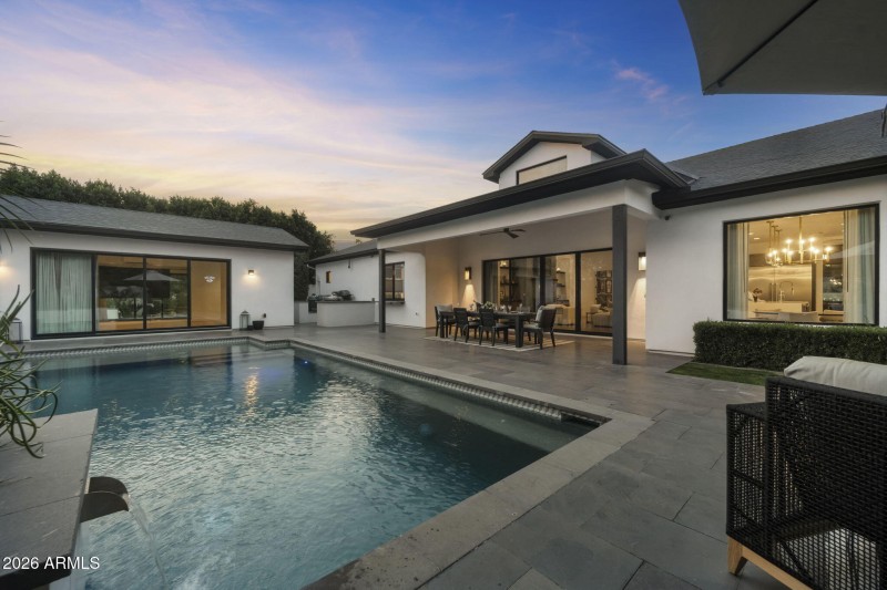 Pool and Guest House