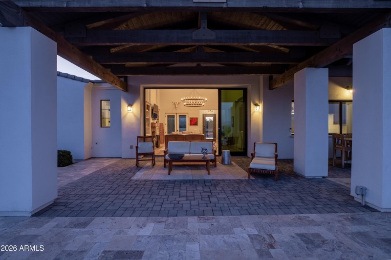 Expansive Covered Patio