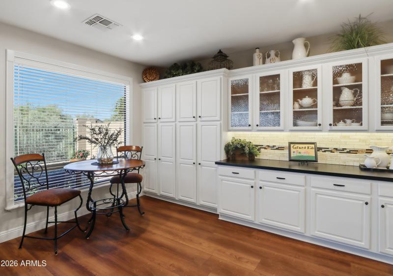 Lots of Cabinet space in Kitchen