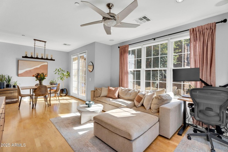 Sun-Filled Living Room