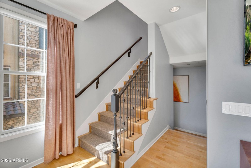 Custom Staircase & Entry