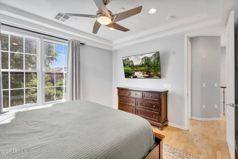 Spacious Bedroom with Windows