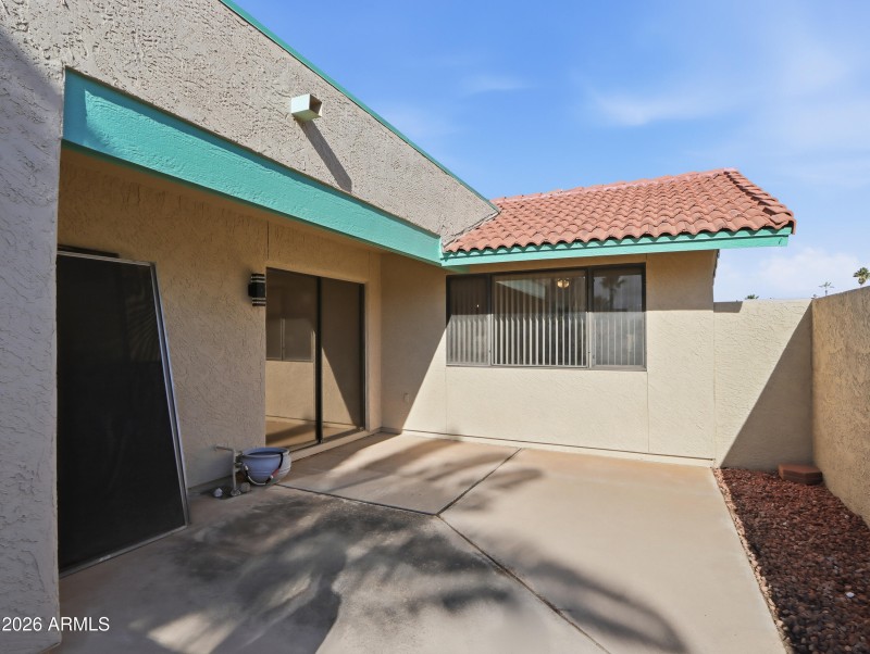 ENCLOSED PATIO OFF DINING ROOM/ GARAGE