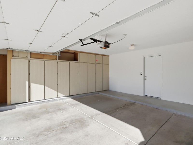 EXTENDED 2 CAR GARAGE WITH STORAGE