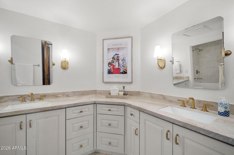 Upstairs Remodeled Bath