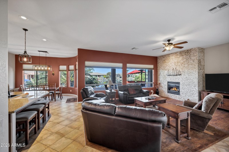 Living Room with Views!