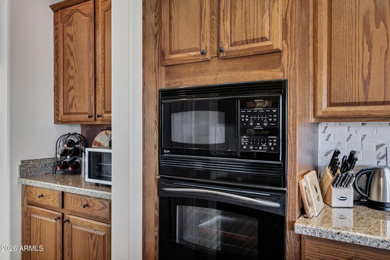 Wall Oven and Microwave