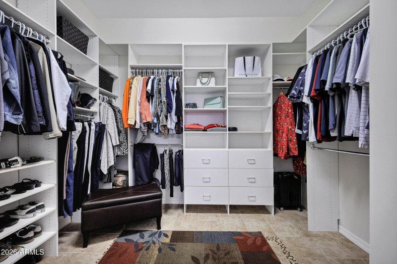Huge Walk-in Closet