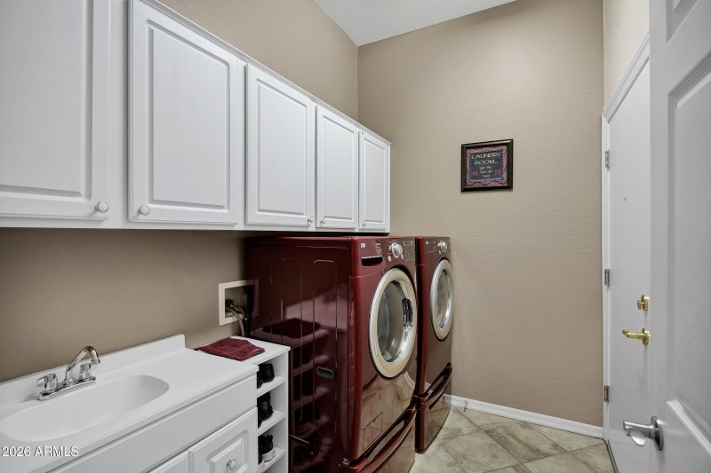 Laundry Room with Cabinets