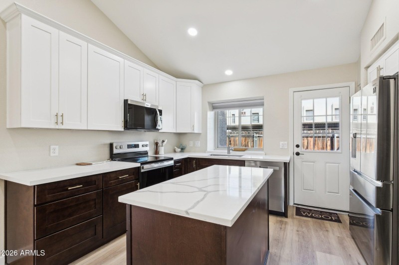 Kitchen and Back Door