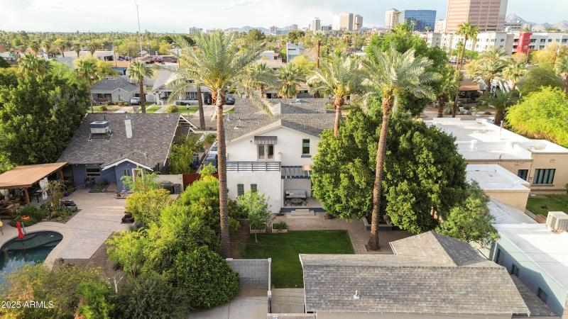 61 Aerial Looking Midtown