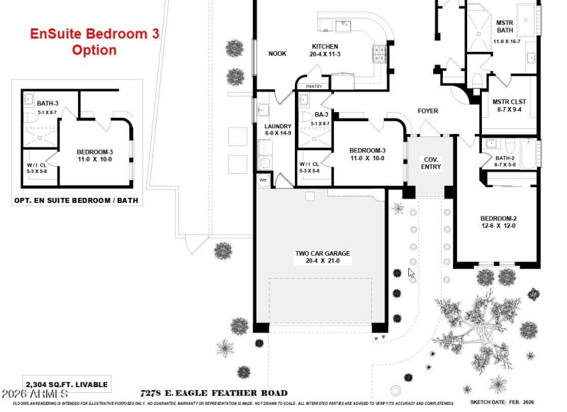 En Suite Bed 3 Option