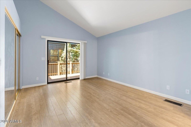 SLIDER OUT TO PRIVATE DECK