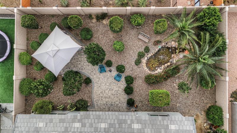 Arroyo Verde Aerial backyard