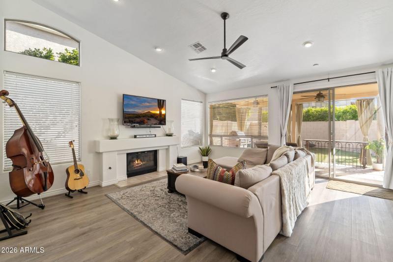 Lots of natural light