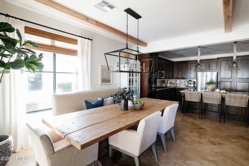 Dining in Great Room