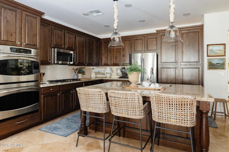 Spacious Kitchen Island