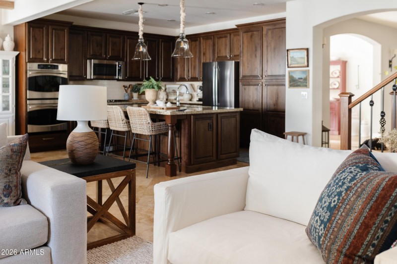 Great Room Open to Kitchen