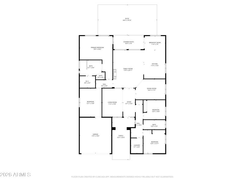 2D Floor Plan for 40122 North Integrity