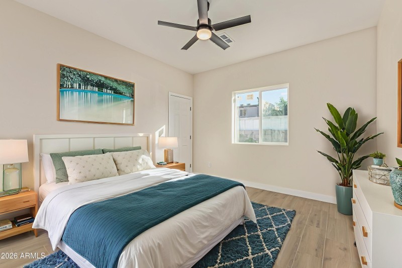 Unit 2 - Secondary Bedroom