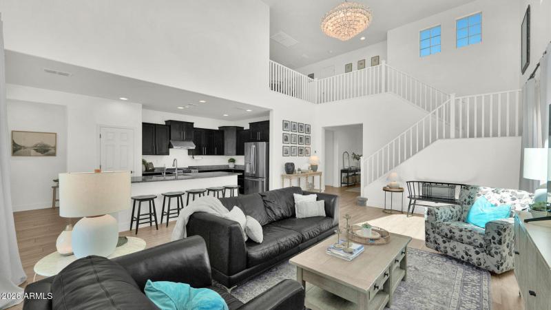 Living Room & Kitchen