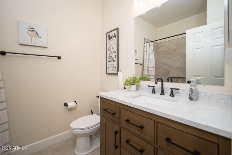 UPGRADED GUEST BATH 2631 W PATAGONIA WAY