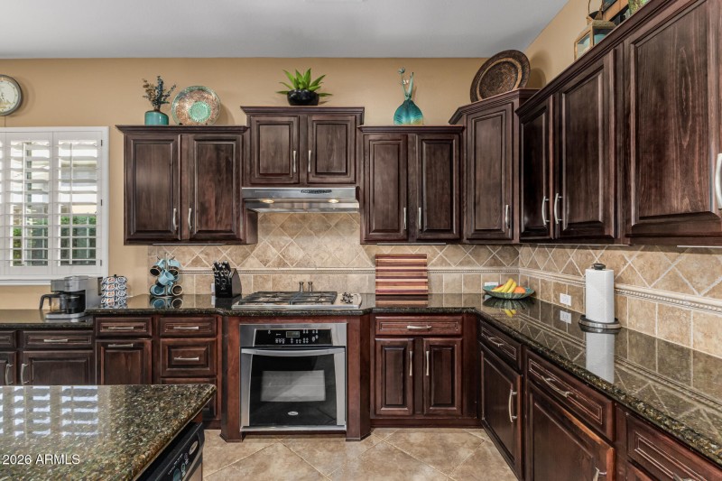 Built in Buffet to the Left