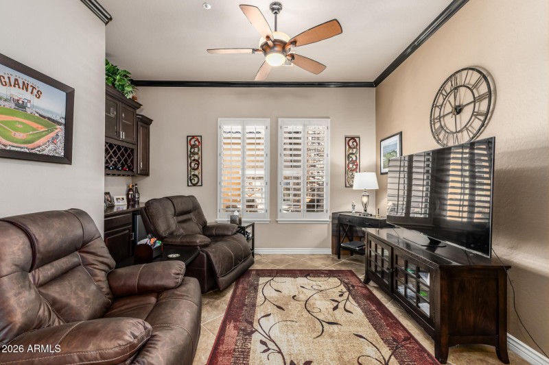 View out to Courtyard