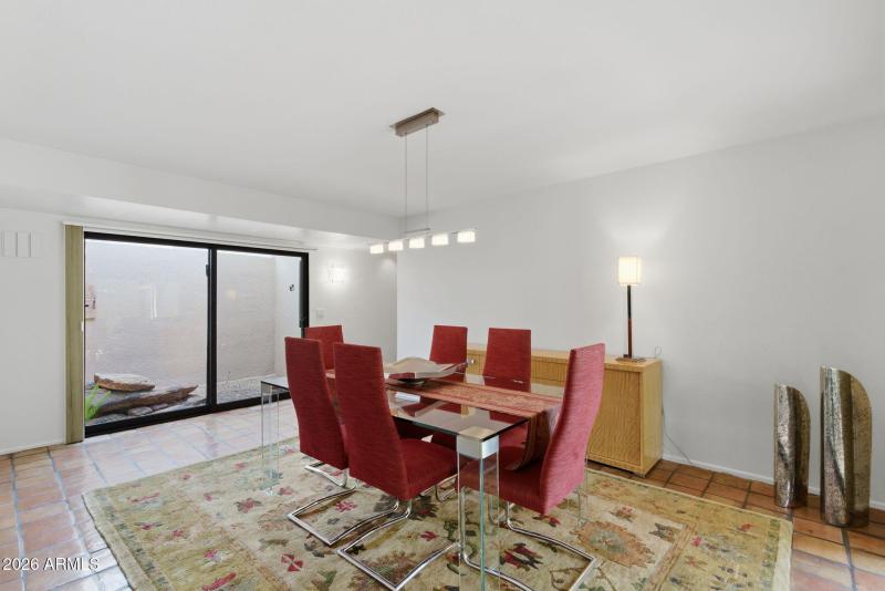 Formal Dining Room to Atrium