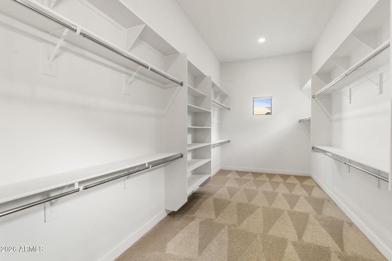 Primary Large Walk-In Closet