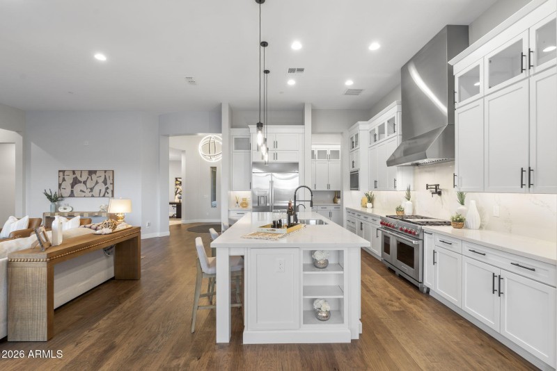 Great Room to Butler's Pantry