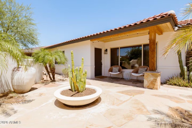 Front Entry Courtyard