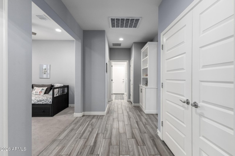 Extra hallway storage