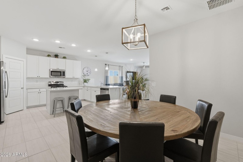 Dinin Area off Kitchen