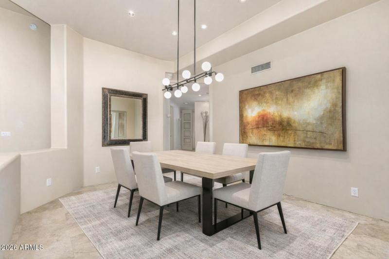 Formal Dining room Staged