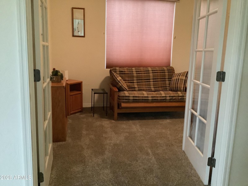 3rd Bedroom with French Doors