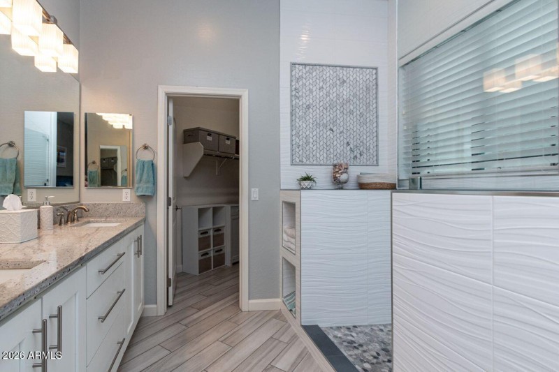 Highly Upgraded Primary Bath