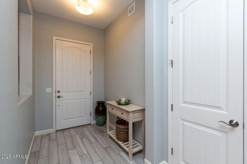 Foyer and Large Walkin Closet