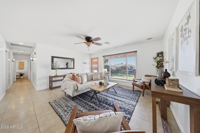 Spacious & Open Living Room