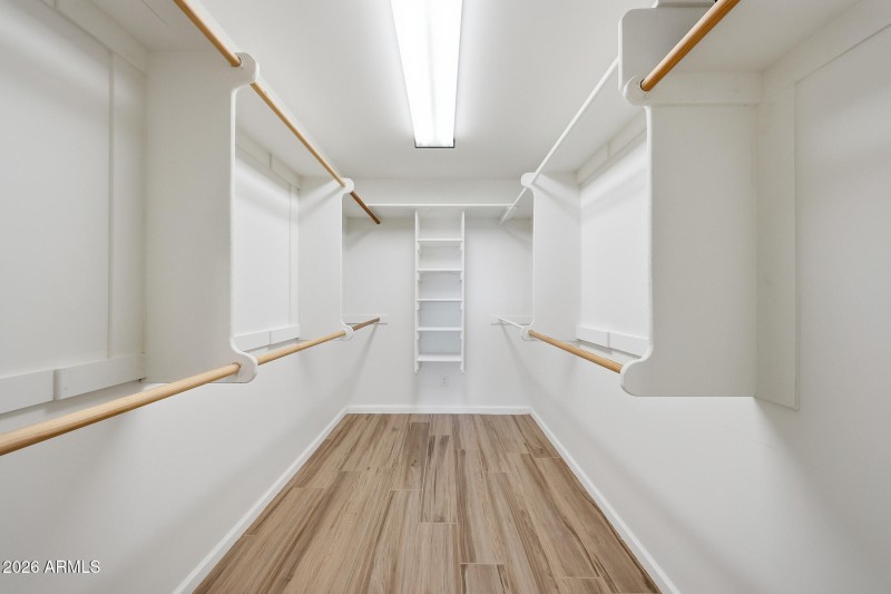 Primary Walk In Closet