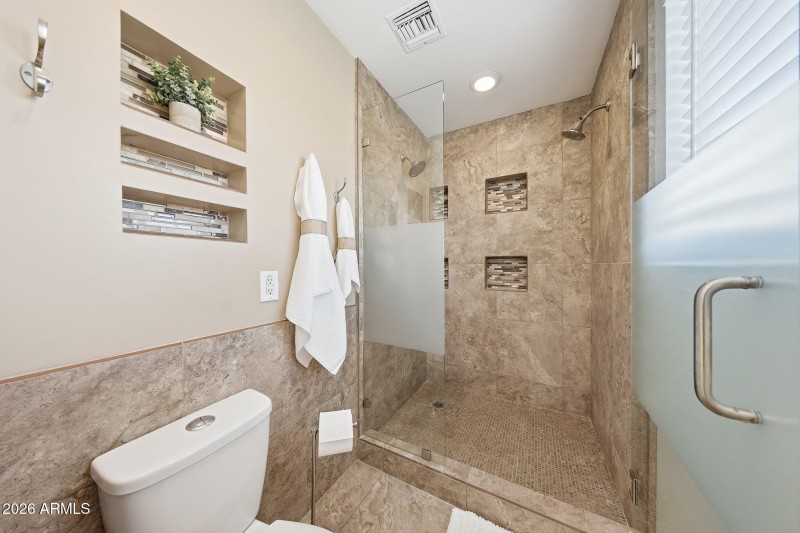 Tiled Primary Shower