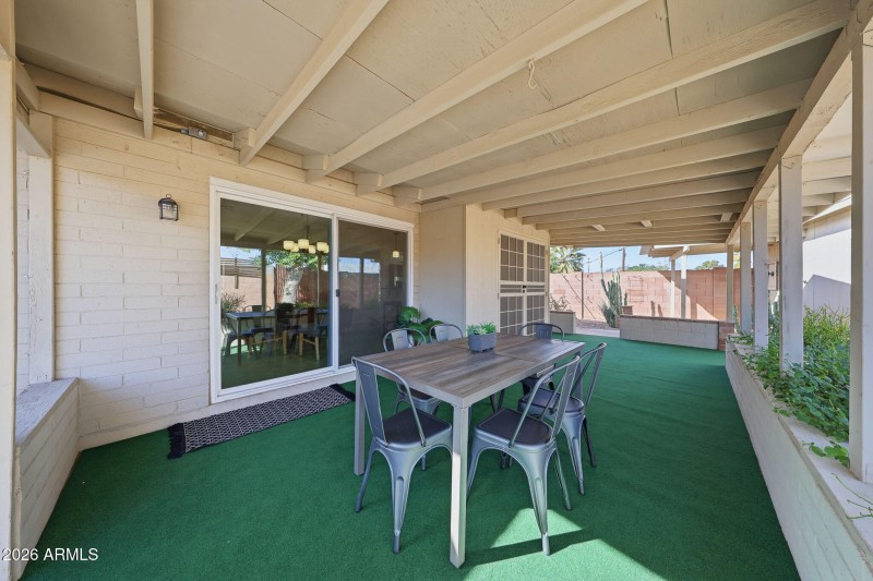 Expansive Covered Patio