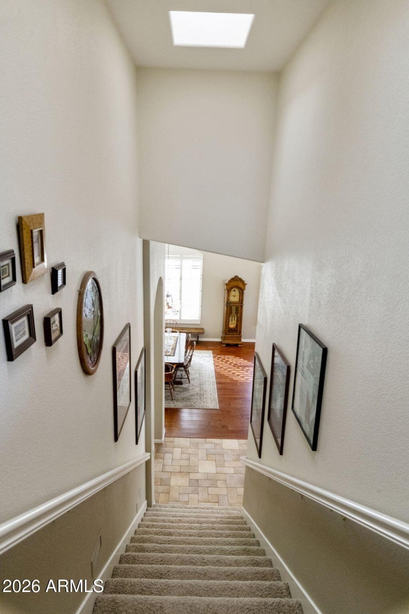 Stairway from 2nd level